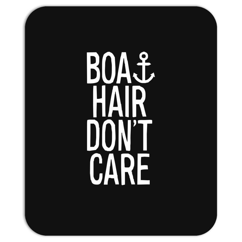 boat hair don't care Mousepad