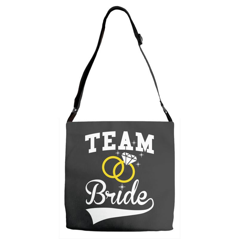 Team Bride Adjustable Strap Totes