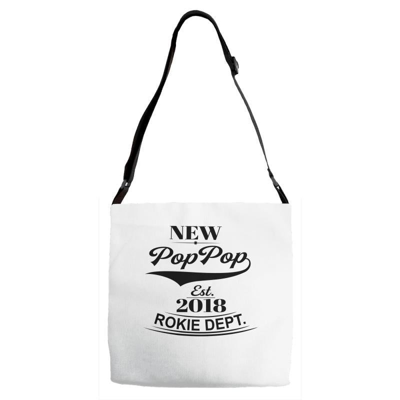 New Pop Pop 2018 Rokie Dept. Adjustable Strap Totes