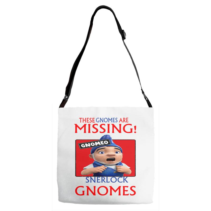 Sherlock Gnomes Adjustable Strap Totes