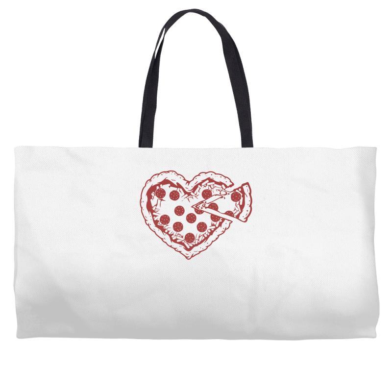 pizza my heart Weekender Totes