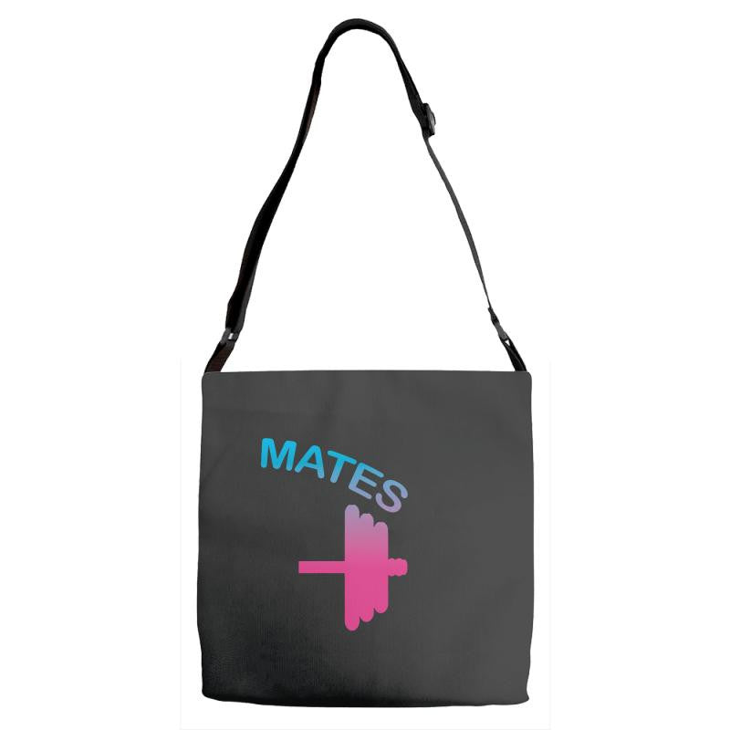 Swole Mates Couple Design Adjustable Strap Totes