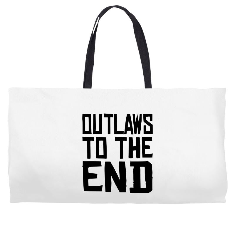 outlaws to the end 3 Weekender Totes