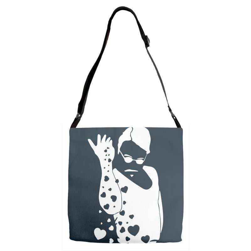 salt bae extra love Adjustable Strap Totes