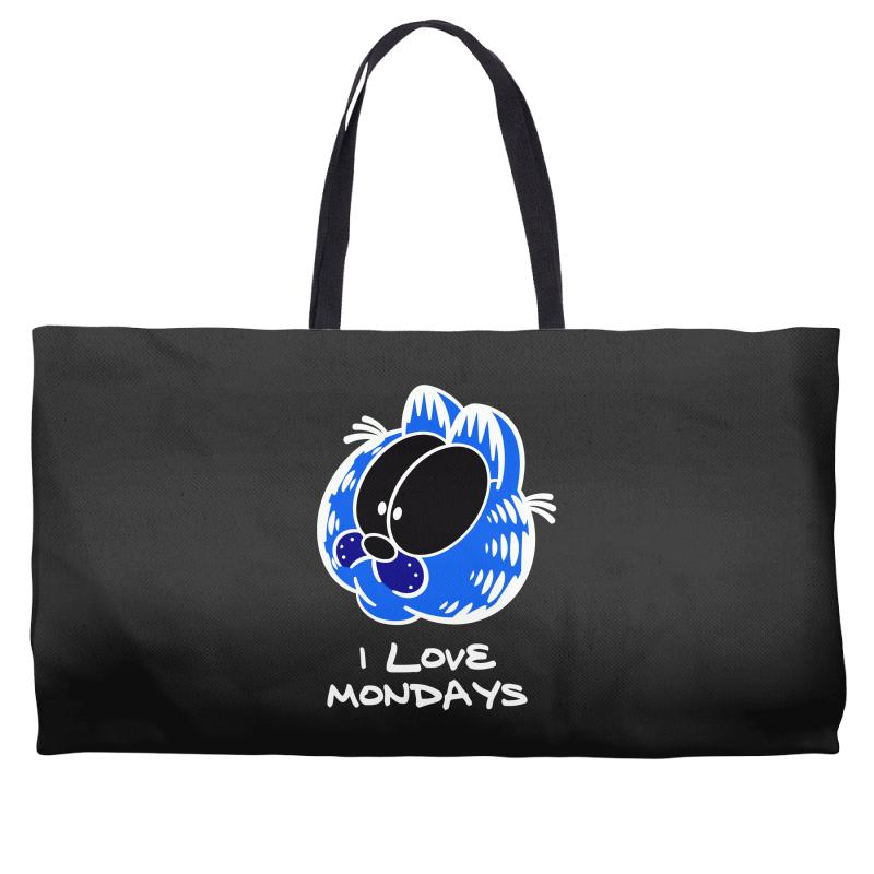 i love mondays Weekender Totes