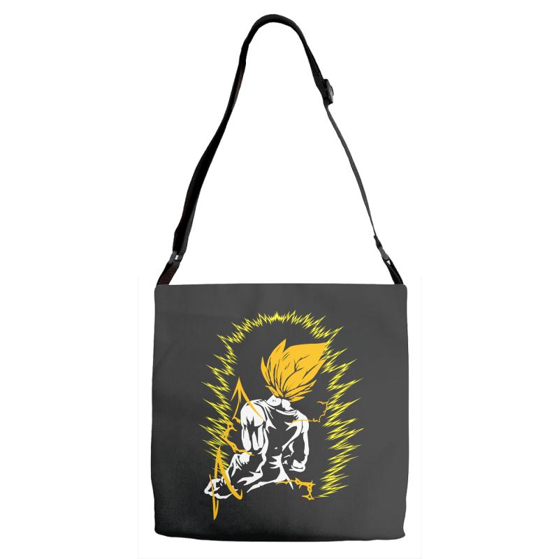 Super Saiyan Vegeta Adjustable Strap Totes