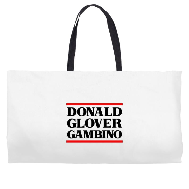 Donald Glover Gambino Weekender Totes