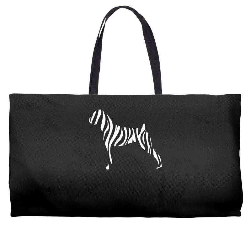 zebra pattern Weekender Totes