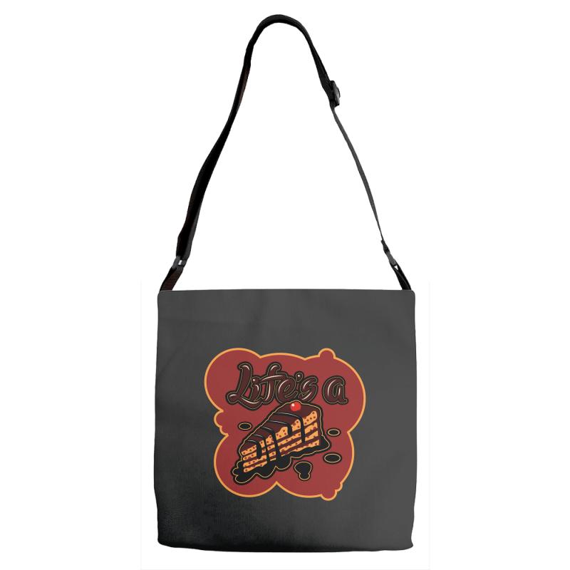 piece of cake Adjustable Strap Totes