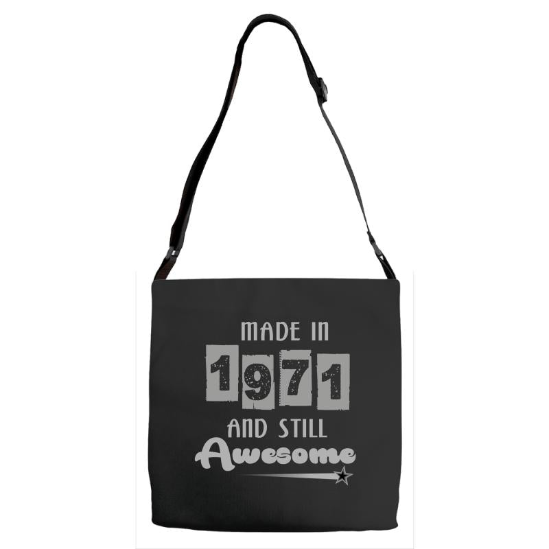 made in 1971 and still awesome Adjustable Strap Totes