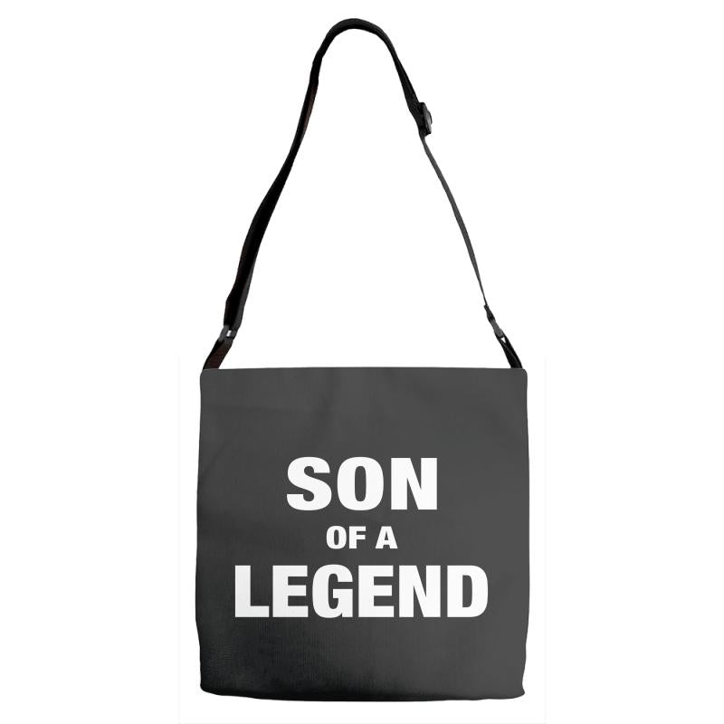 Dad The Man The Myth The Legend - Son Of A Legend Family Matching Adjustable Strap Totes