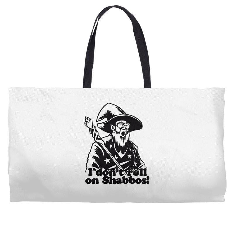 i don't roll a d20 on shabbos Weekender Totes