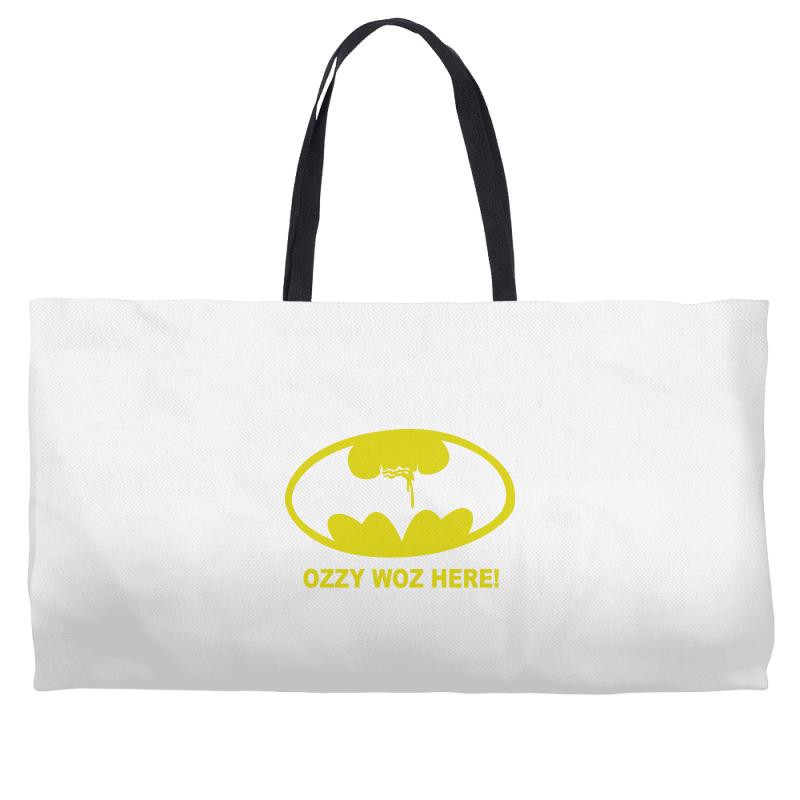 ozzy woz here Weekender Totes