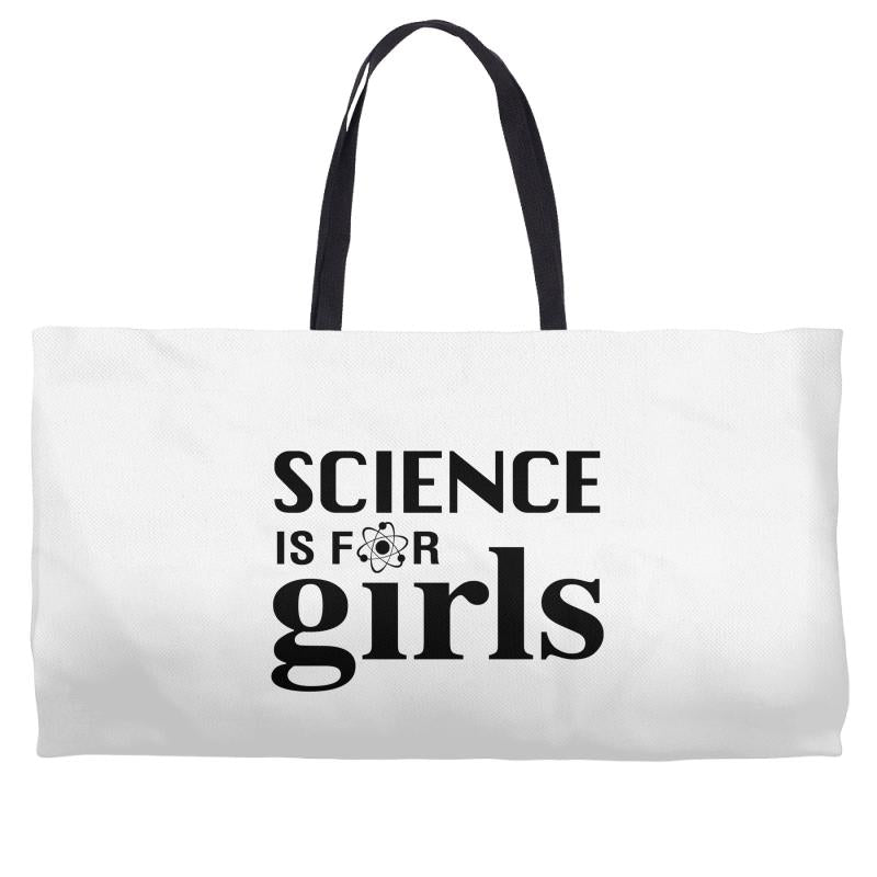 Science is for Girls Weekender Totes