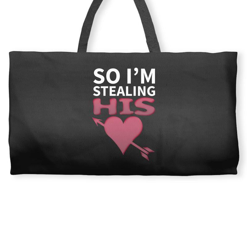 So I Am Stealing His .... Weekender Totes