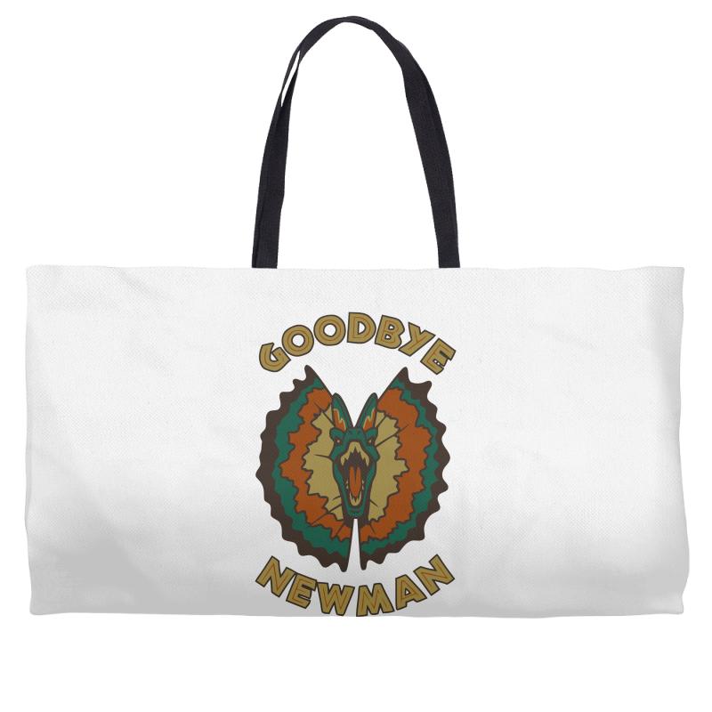 goodbye, newman Weekender Totes