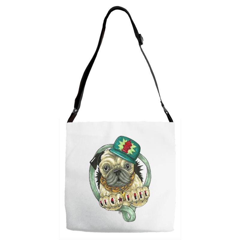 PUG LIFE Adjustable Strap Totes