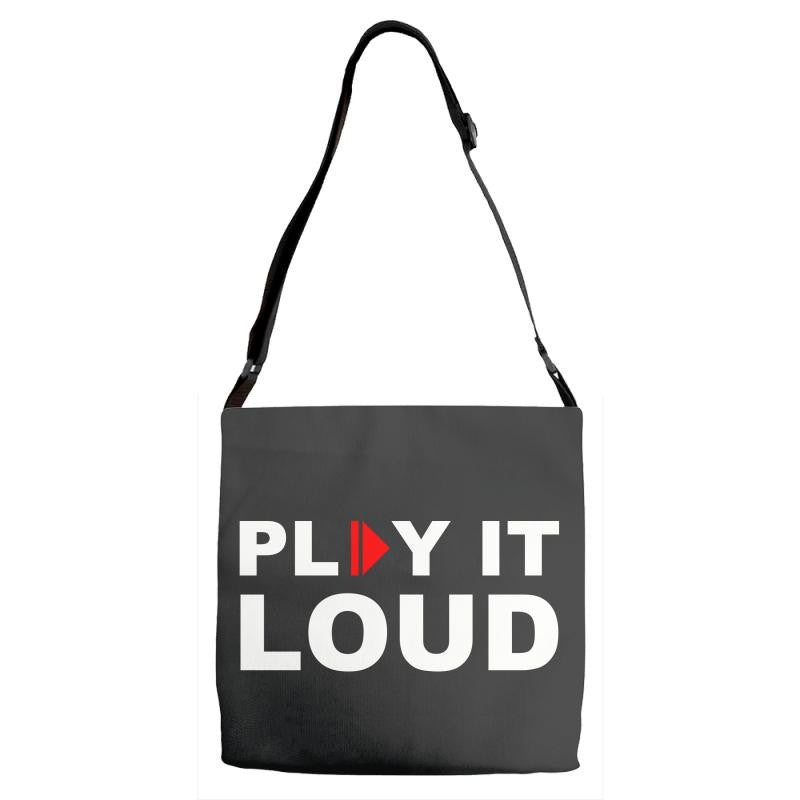 PLAY IT LOUD! Adjustable Strap Totes