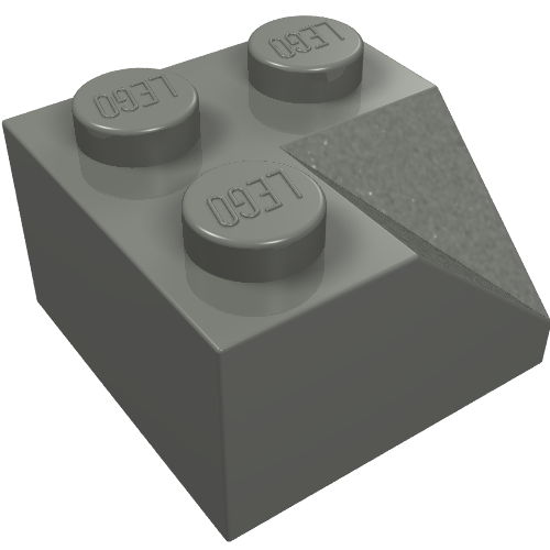 Part 3046 - Slope 45 2 x 2 Double Concave