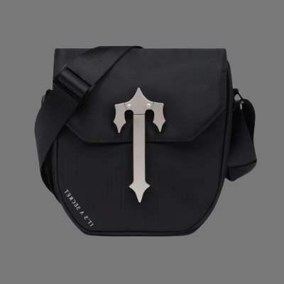  Bolsa lateral reflectante Trapstar (negro) : Ropa, Zapatos y  Joyería