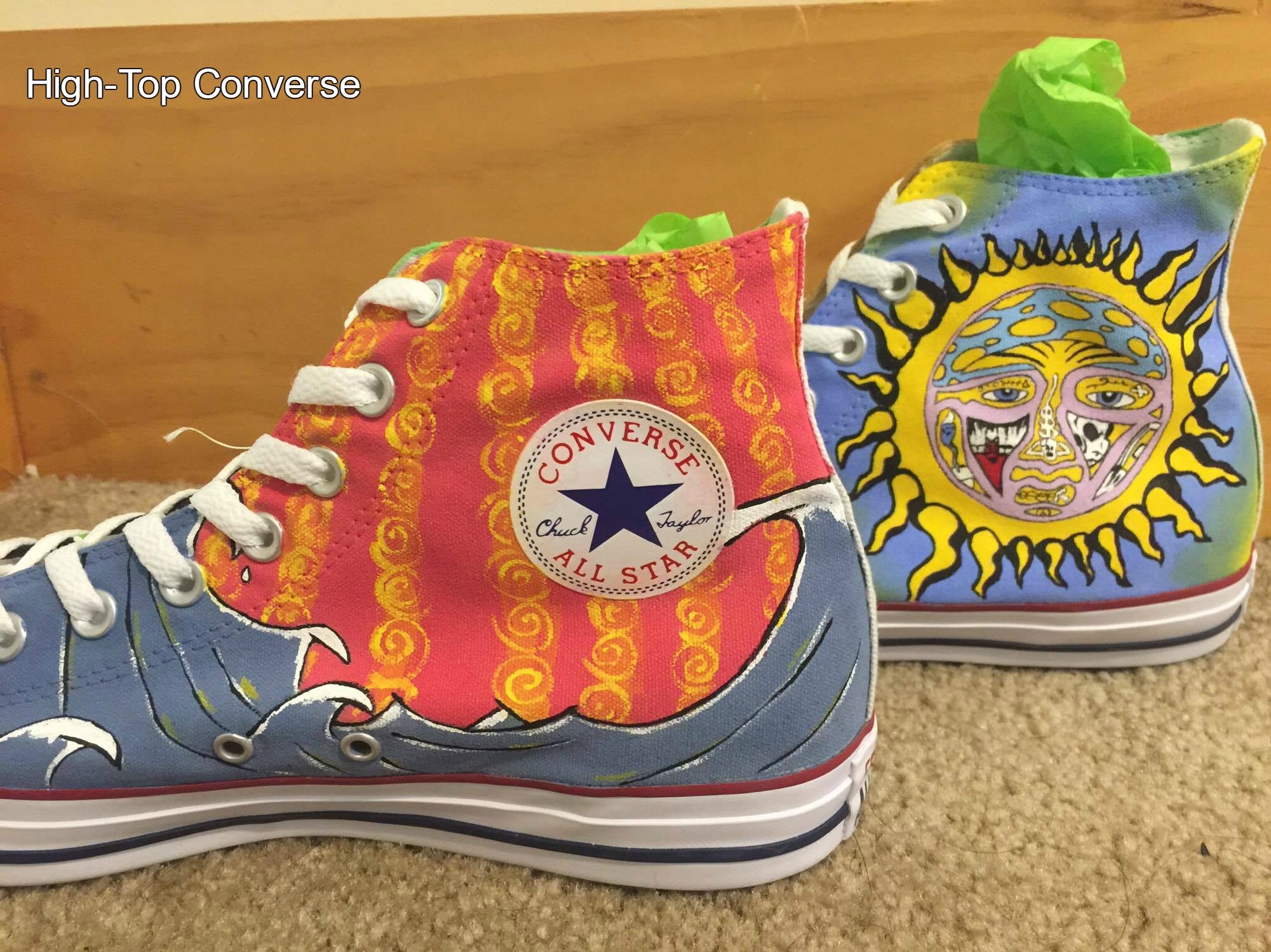 Sublime - Music - Converse - Hand Painted – Merakicks