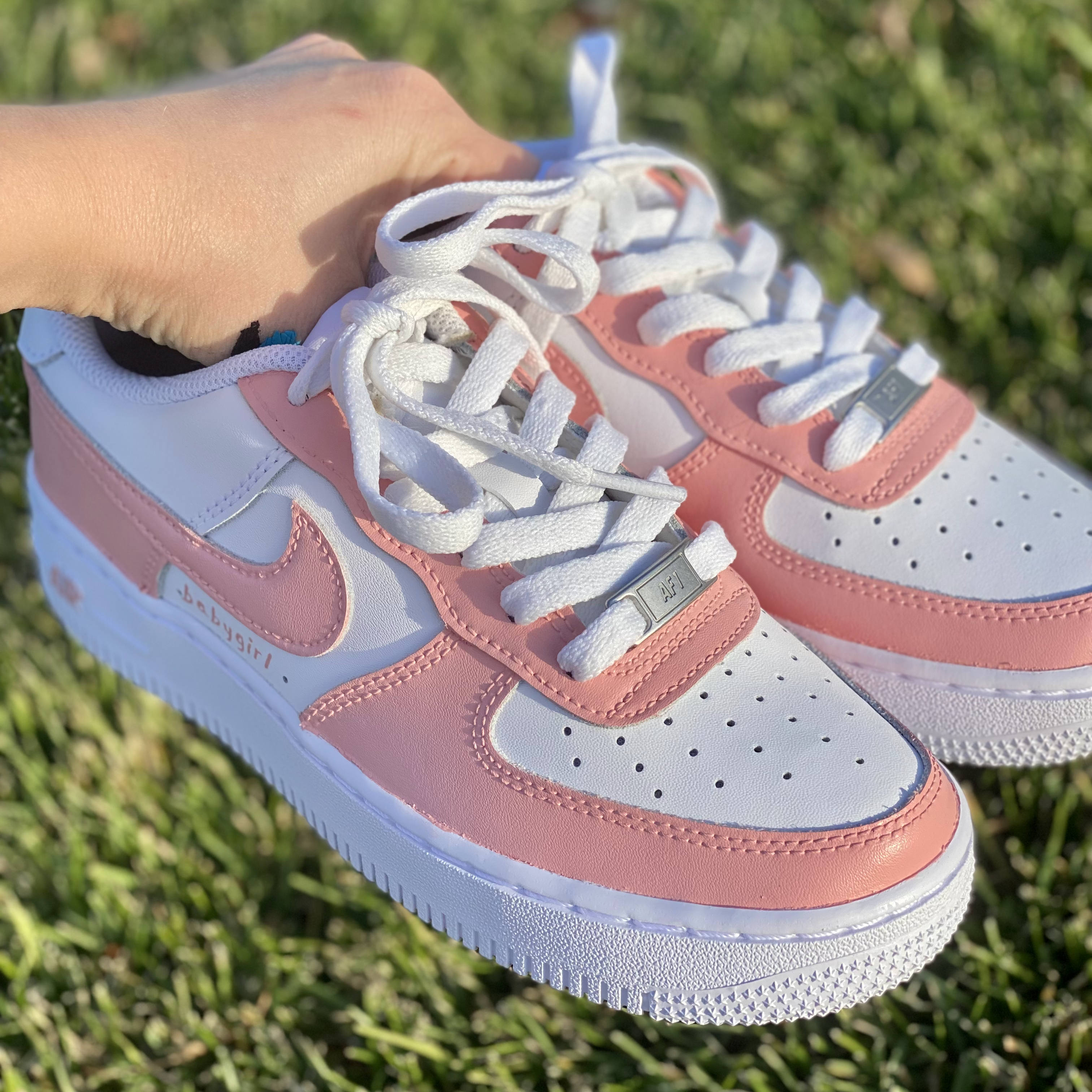 Air Force 1 Custom Hot Pink Drip Low White Shoes Men Women Kids Af1 Sneakers 1Y Kids