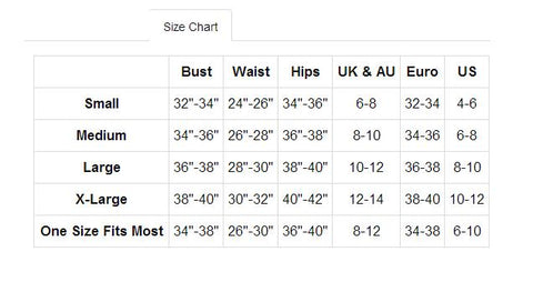 Katana Size Chart