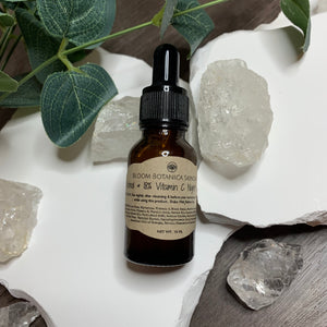 Serum | Retinol 18% Vitamin C Night Serum | Collagen Boosting | Anti-aging Skincare - Bloom Organic Boutique - Retinol And Vitamin C