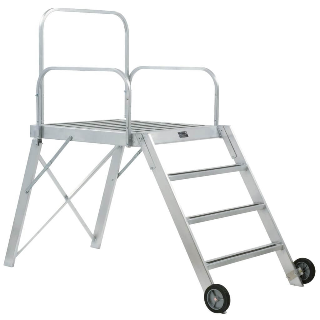42" or 52" Command Center Podium-Silver/Black From DSI