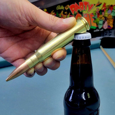 50 Caliber Brass Bullet Bottle Opener