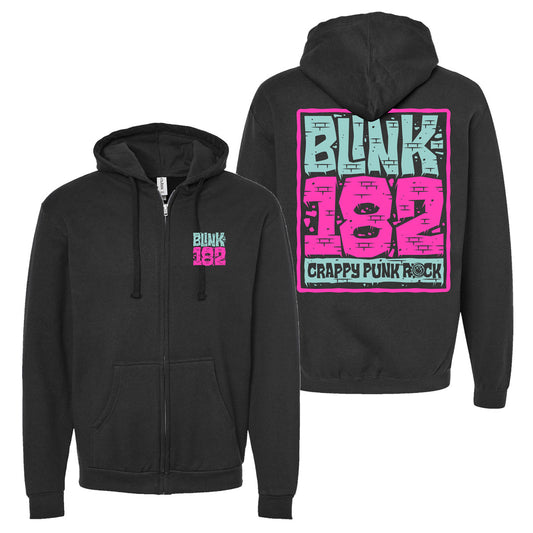 Smiley Oversized Crewneck Sweatshirt - Pink – blink-182