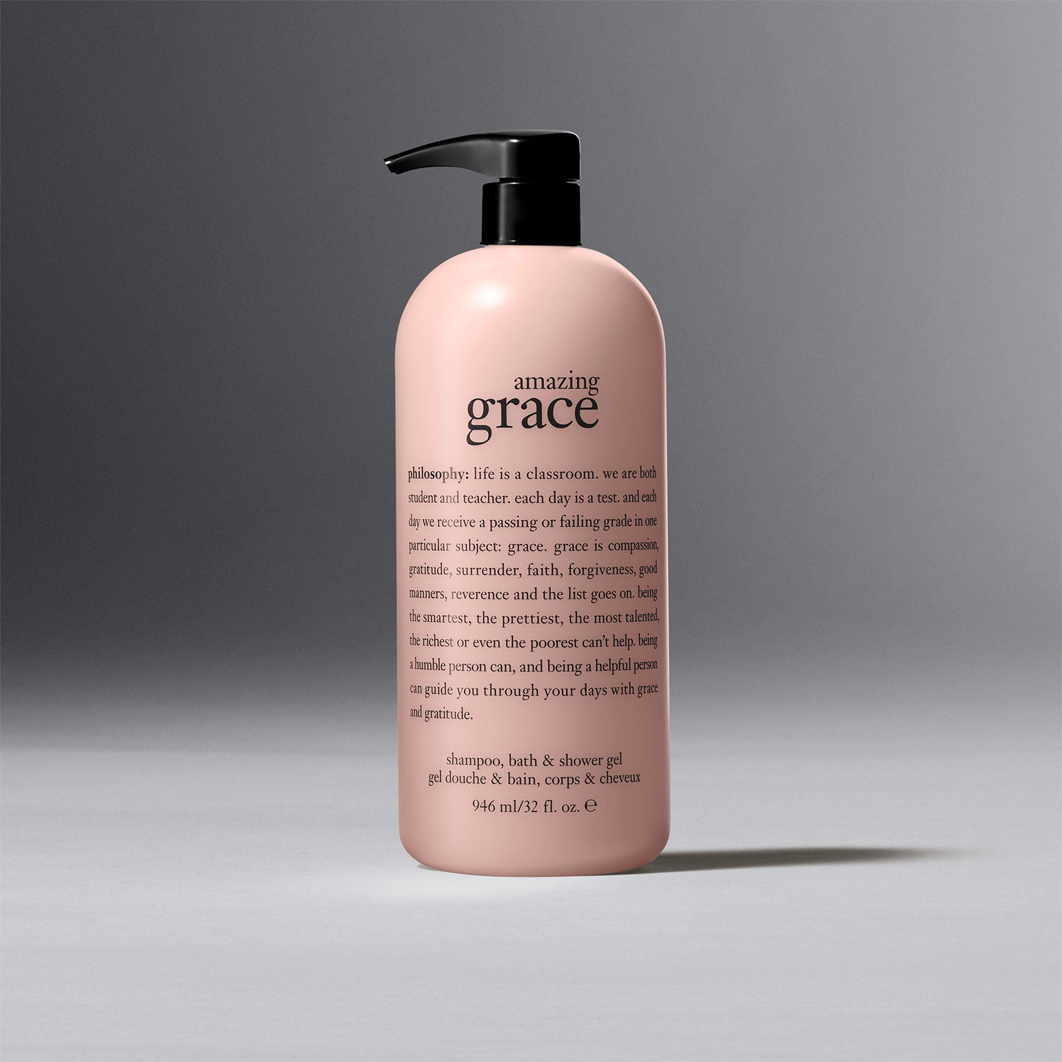 philosophy super-size pure grace perfumed body lotion 32oz.