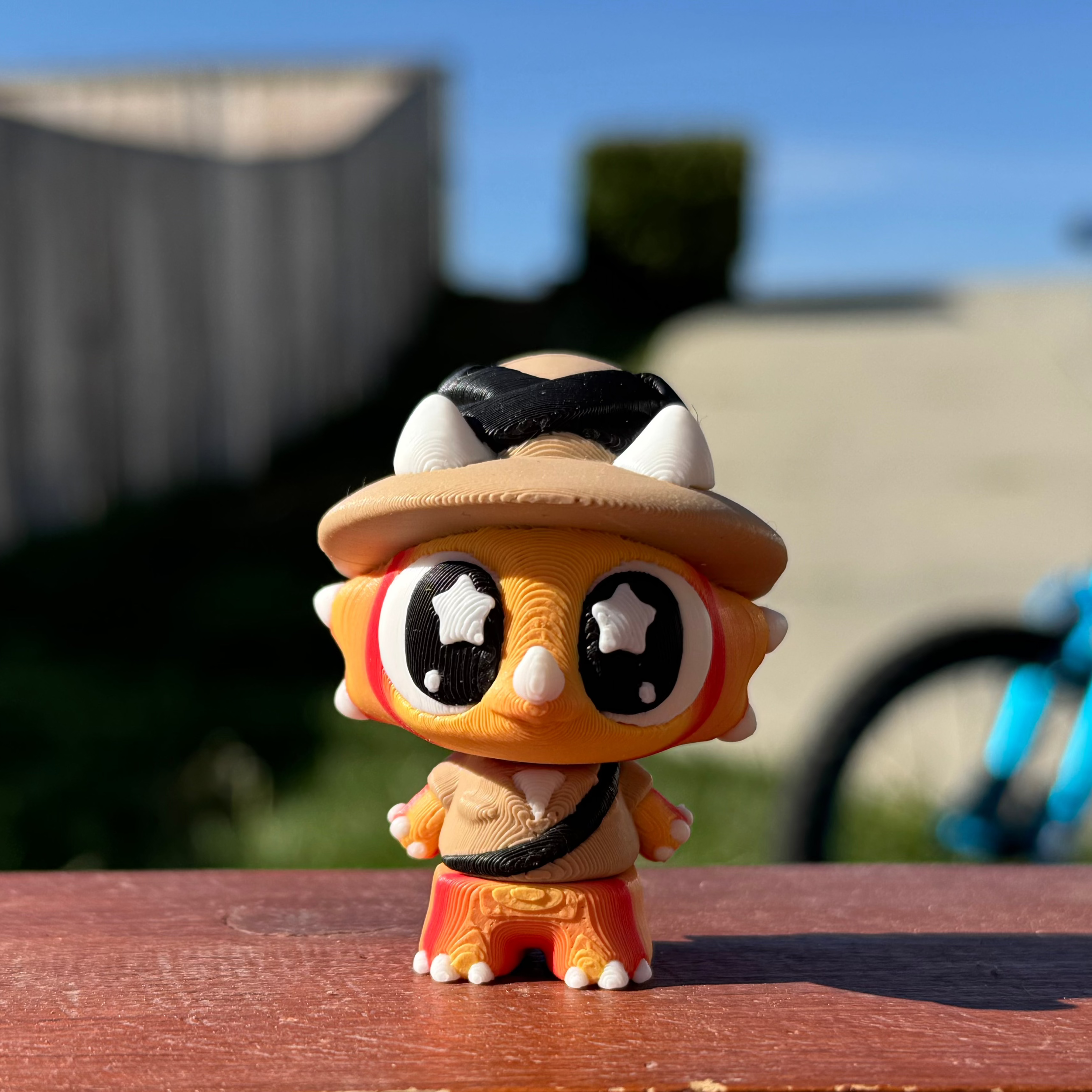 Dr. Petra the Paleontologist Triceratops