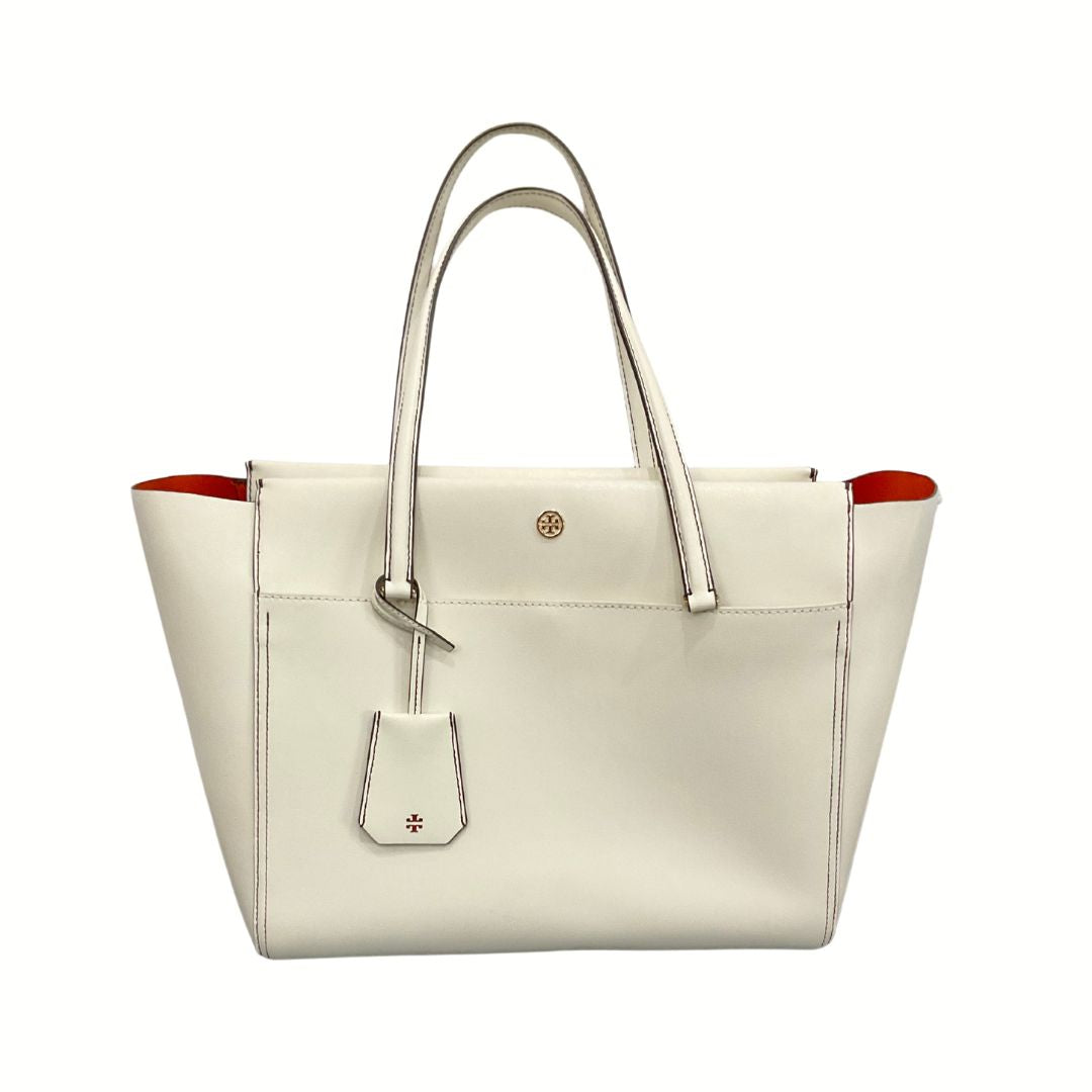 TORY BURCH Parker Leather Tote – The Posh Plus