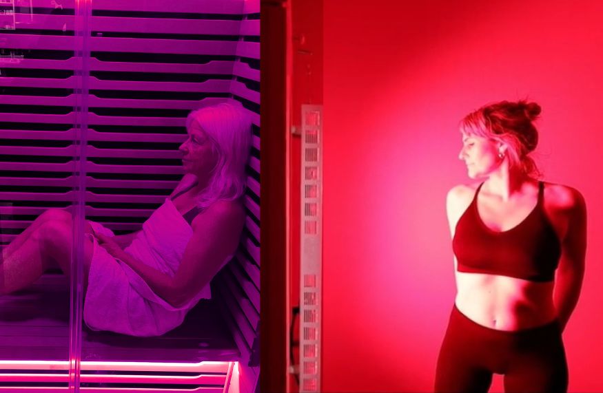 Red Light Therapy with Sauna