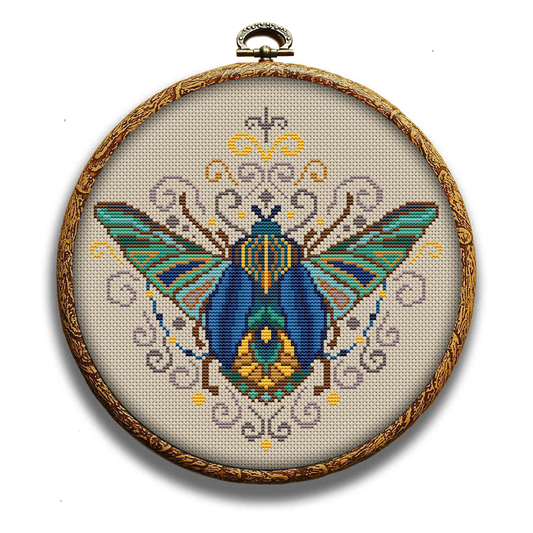 Moths Cross Stitch Kit