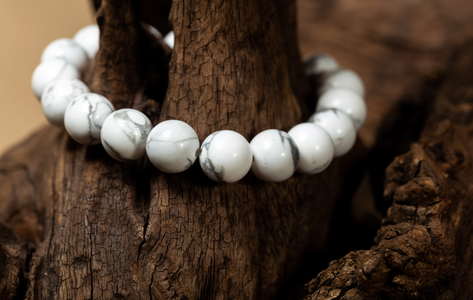 Howlite Crystal Bracelet