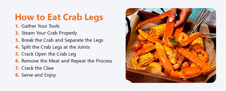 How to Eat Crab Legs