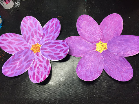Both completed flowers