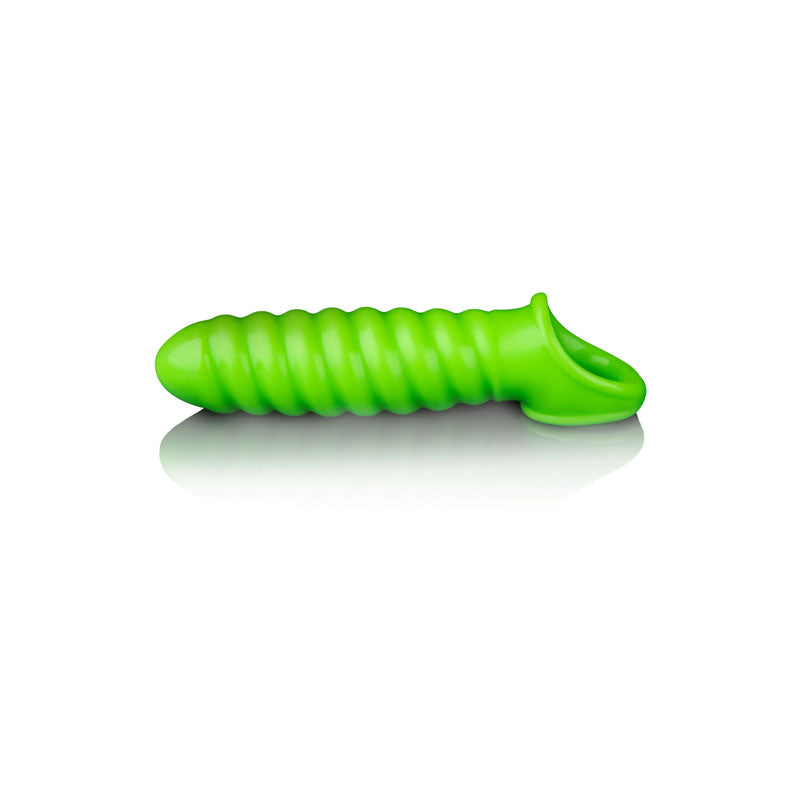 OUCH! Glow In The Dark Swirl Stretchy Penis Sleeve