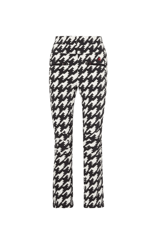 Aurore Houndstooth Print Ski Trousers by Perfect Moment – Borrowed From
