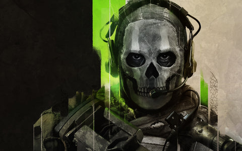 GHOST FACE MASK - CALL OF DUTY - MODERN WARFARE