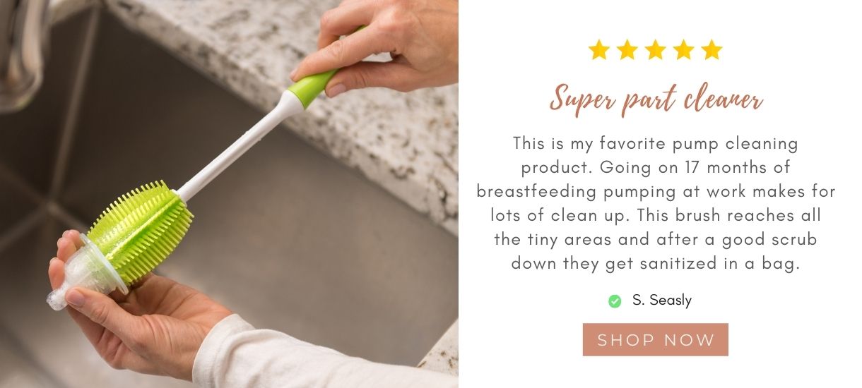 babyshower gifts - 2-in-1 Silicone Bottle Brush Review