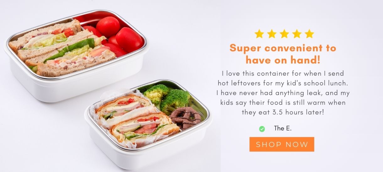 Innobaby Stainless Steel Divided Lunchboxes