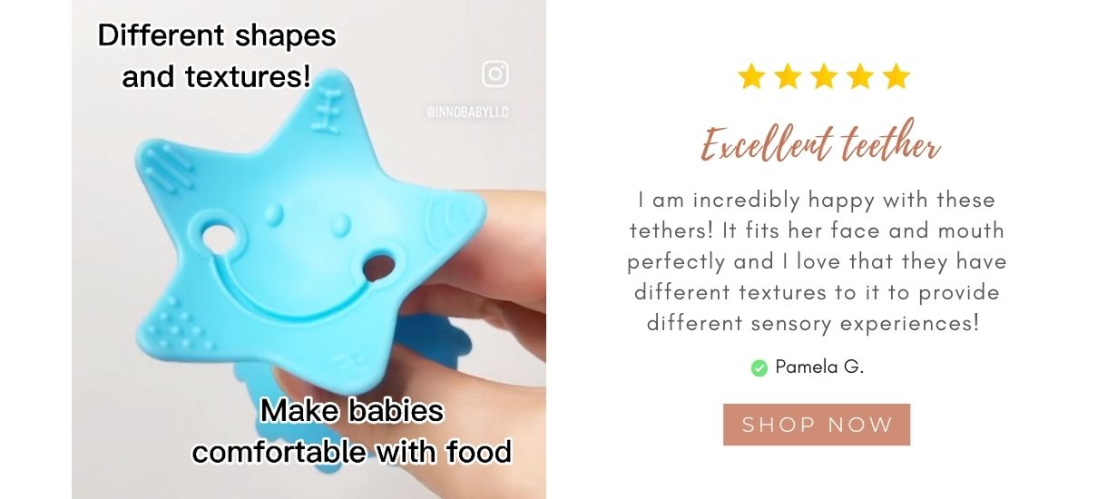 Innobaby EZ Grip Star Teether / Oral Sensory Developmental Toy