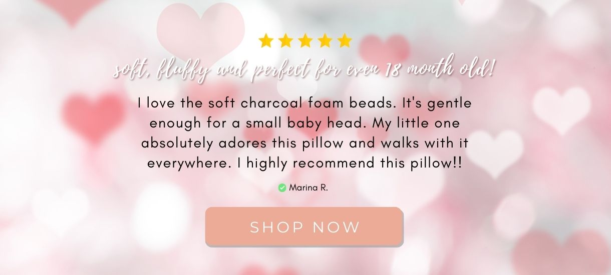 Sensory Friendly Room Essentials_ Milo & Gabby Charcoal Foam Bead Playtime Pillow - soft, fluffy and perfect for even 18 month old!