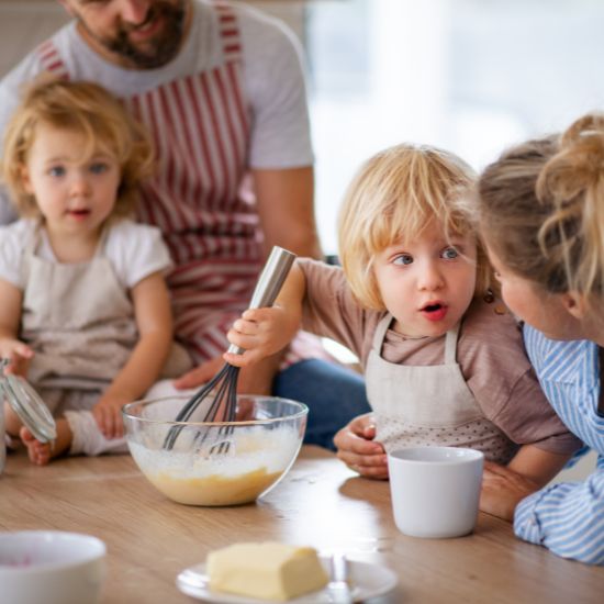 Working in the Kitchen