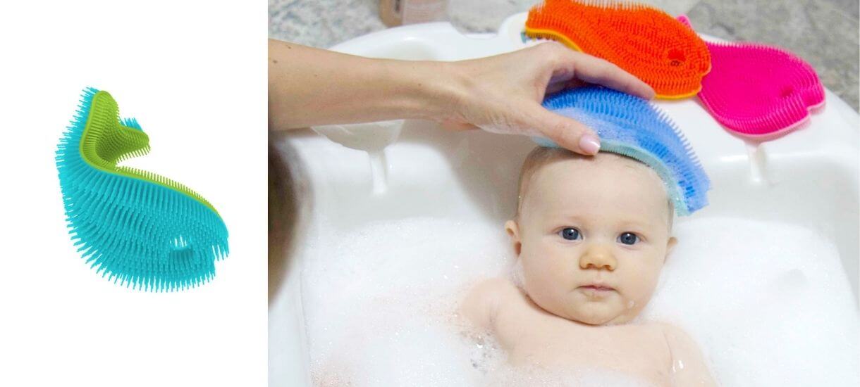 innobaby bathin smart silicone bath scrub