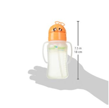 Innobaby baby straw cup orange color dimensions