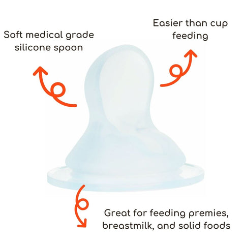 Innobaby silicone feeding spoon for baby